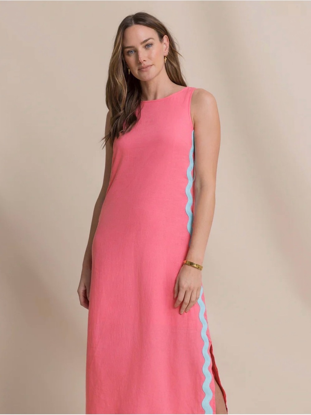 Southern Tide Zalia Side Stripe Maxi